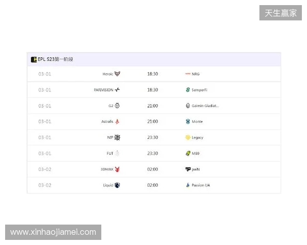 EPL S23揭幕战:Senzu首秀对阵Liquid,3DMAX迎战paiN EPL S23揭幕战:Senzu首秀对阵Liquid,3DMAX迎战paiN